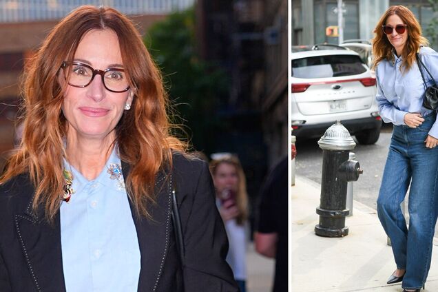 Джулія Робертс показала найтрендовіші джинси осені 2025: з чим їх носити