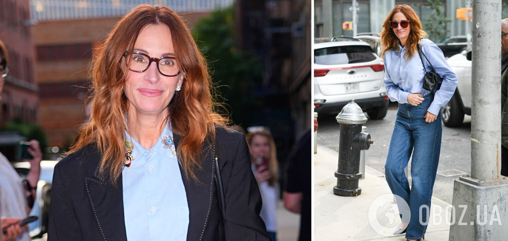 Джулия Робертс показала самые трендовые джинсы осени 2025: с чем их носить