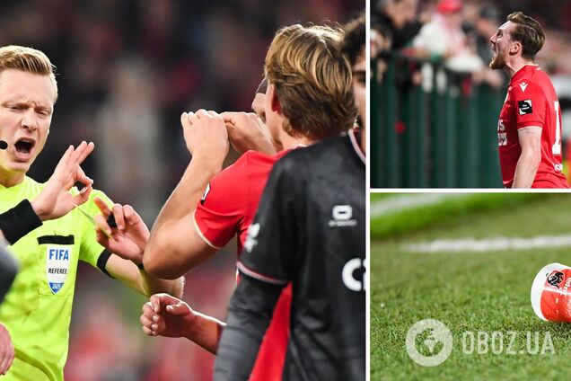 Болельщик кинул бумажный стаканчик в арбитра и лишил свою команду победы, 'подсадив' на огромный штраф. Видео