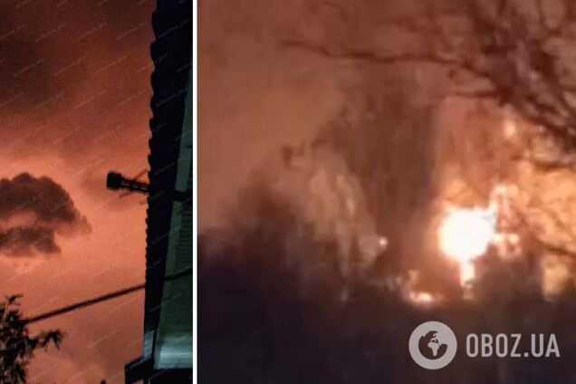 У Росії поскаржилися на атаку дронів: під Самарою загорівся НПЗ, в Оренбурзі – газзавод. Фото і відео