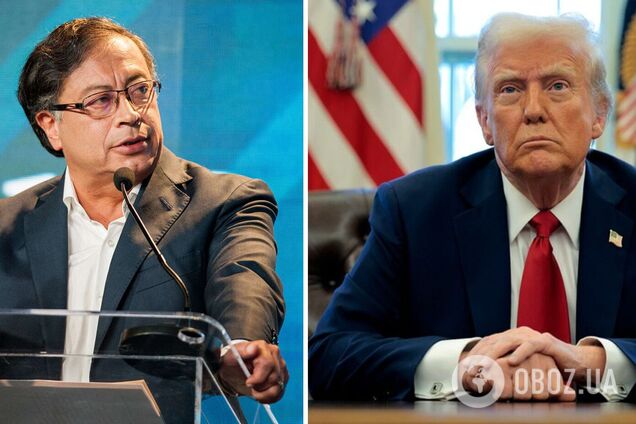 Не Венесуелою єдиною: Трамп назвав наркоторговцем президента Колумбії