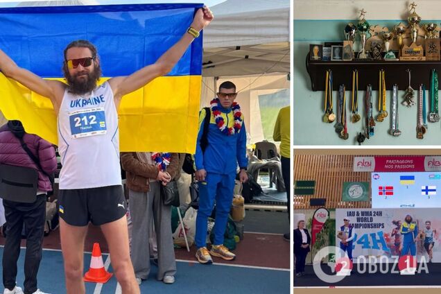 Українець, який воював на фронті, повернувся після поранення і став чемпіоном світу з 24-годинного ультрамарафону, подолавши понад 294 кілометри. Відео