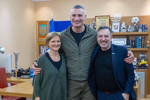 Кличко зустрівся з делегацією німецької партії Зелених