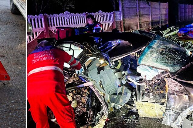 На Київщині рятувальники деблокували тіло дитини з салону понівеченого BMW. Подробиці ДТП та фото