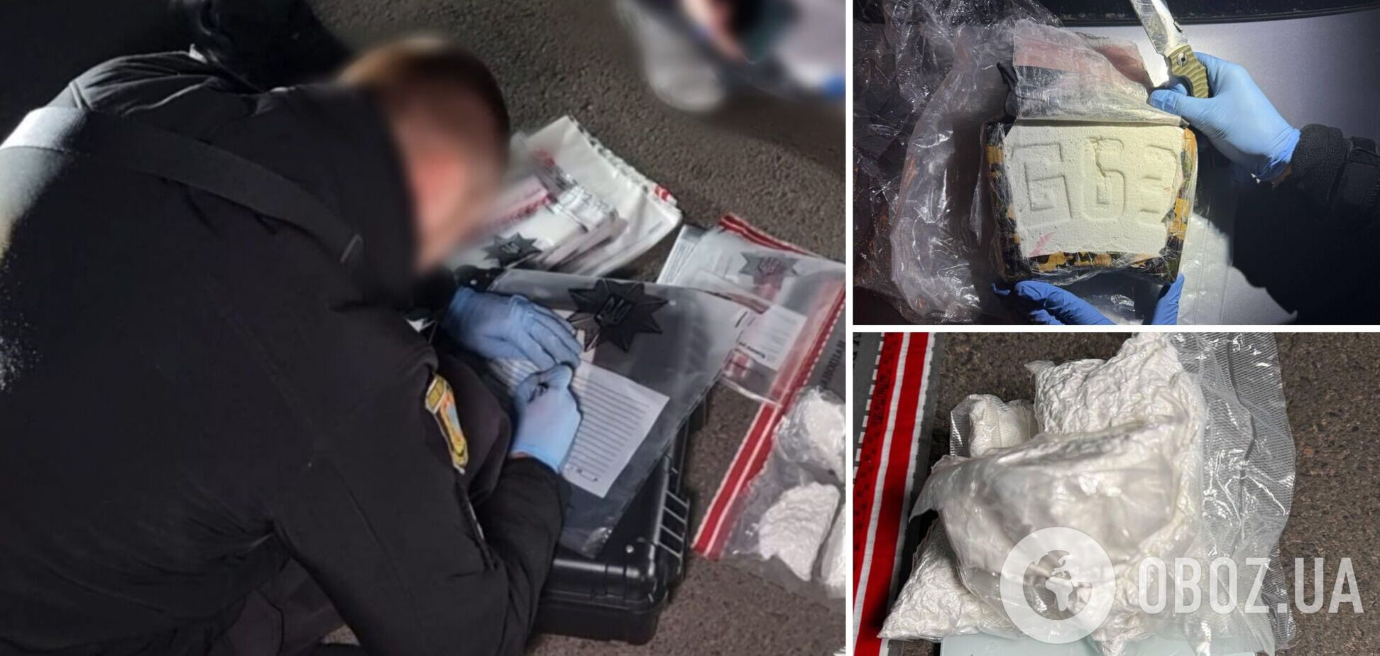 Вилучили 'товару' на 27 млн грн: поліцейські ліквідували канал постачання кокаїну з Іспанії до Києва та Одеси. Фото та відео