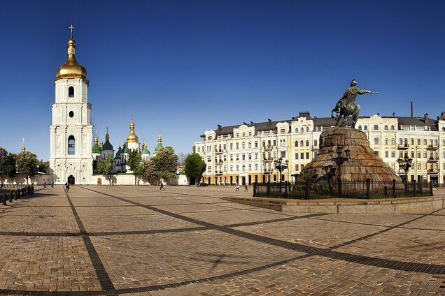 В сети показали, как выглядела Софийская площадь в Киеве в 1905 году. Уникальное фото