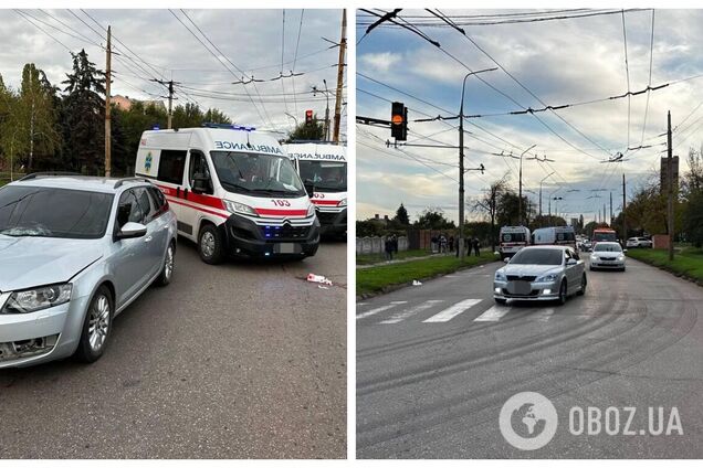 У Кривому Розі нацгвардієць збив підлітка на пішохідному переході: дитина загинула. Фото