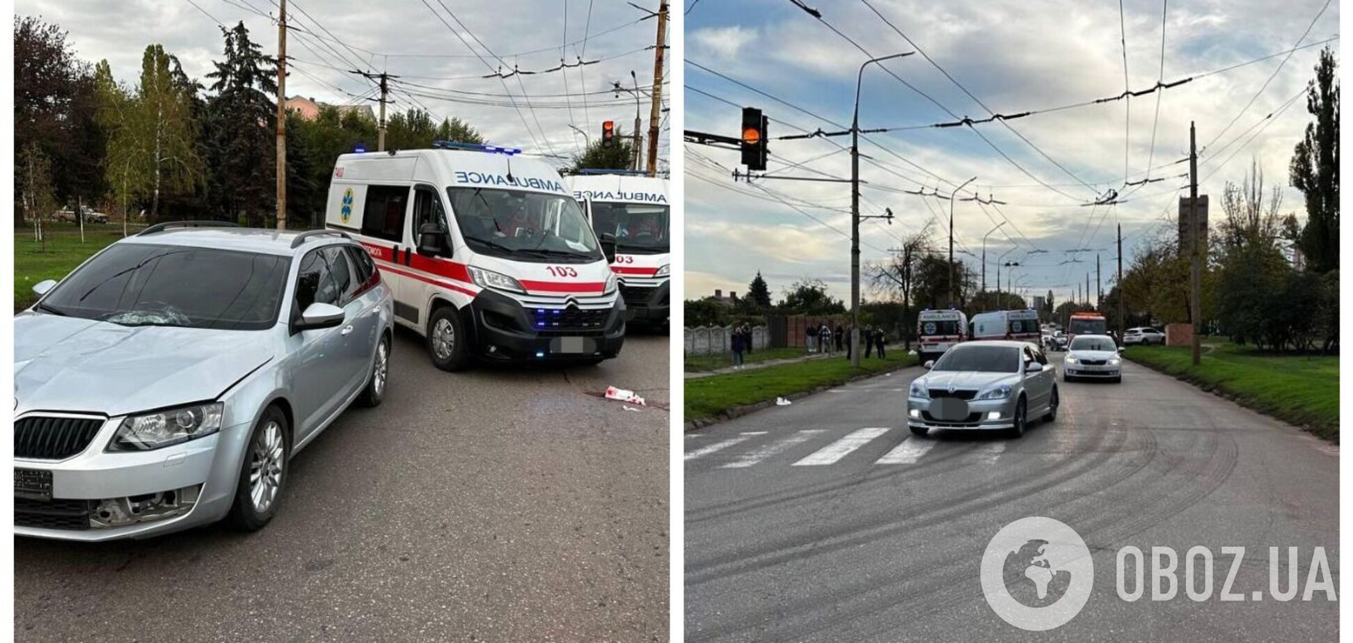 У Кривому Розі нацгвардієць збив підлітка на пішохідному переході: дитина загинула. Фото