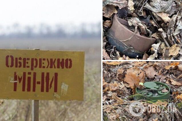 Под Киевом саперы нашли несколько установленных противопехотных мин. Подробности и фото