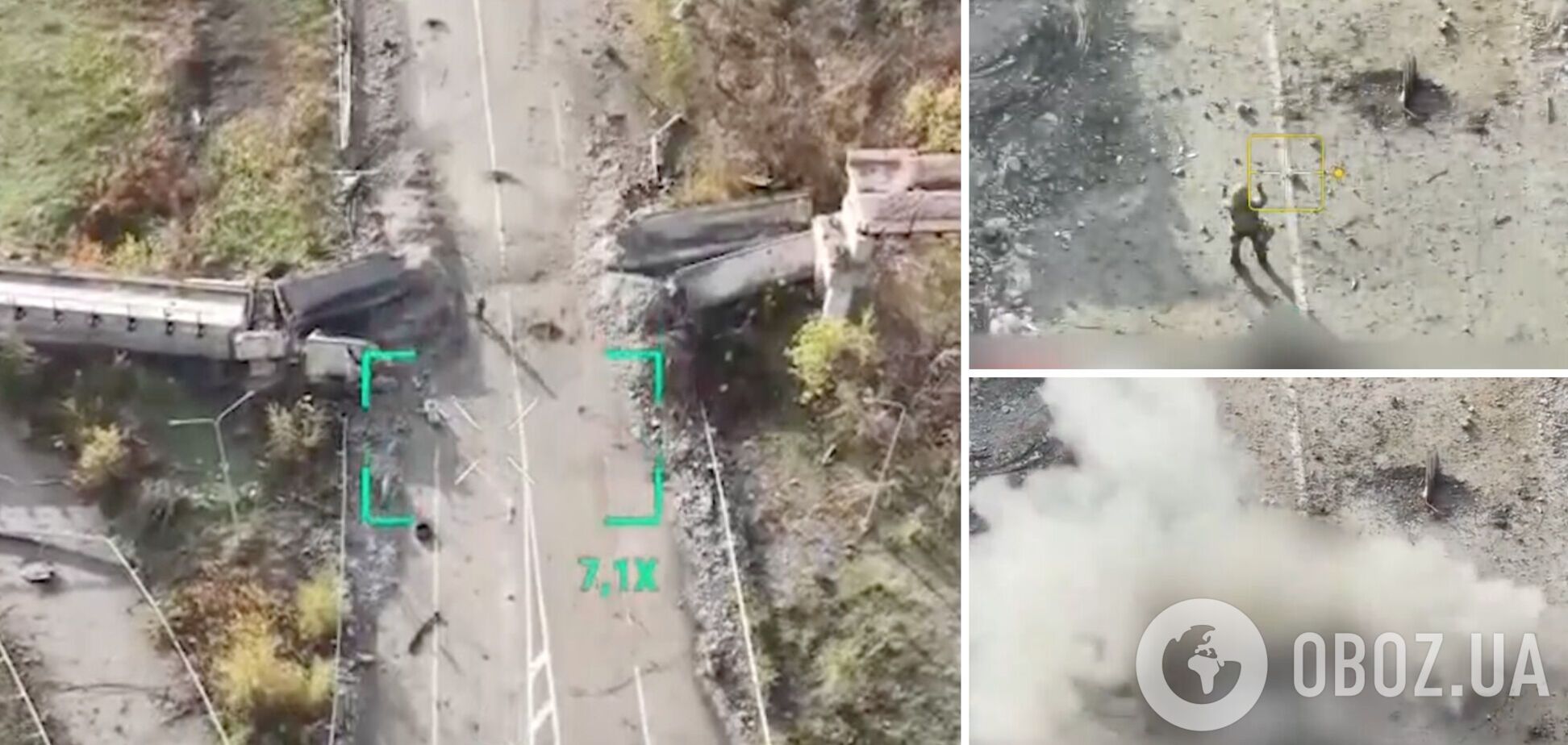 Хотів здатися у полон: російські військові скинули з дрона вибухівку на свого ж бійця. Відео