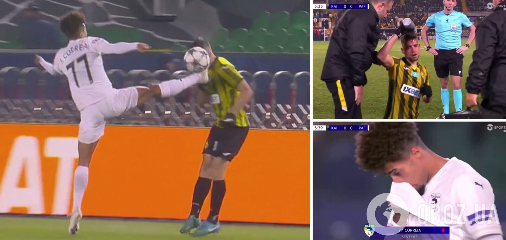 Побито 'рекорд' українця. У Лізі чемпіонів показано найшвидшу червону картку в історії. Відео