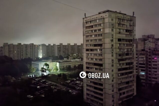 Отключения света в Киеве в начале октября 2025 года