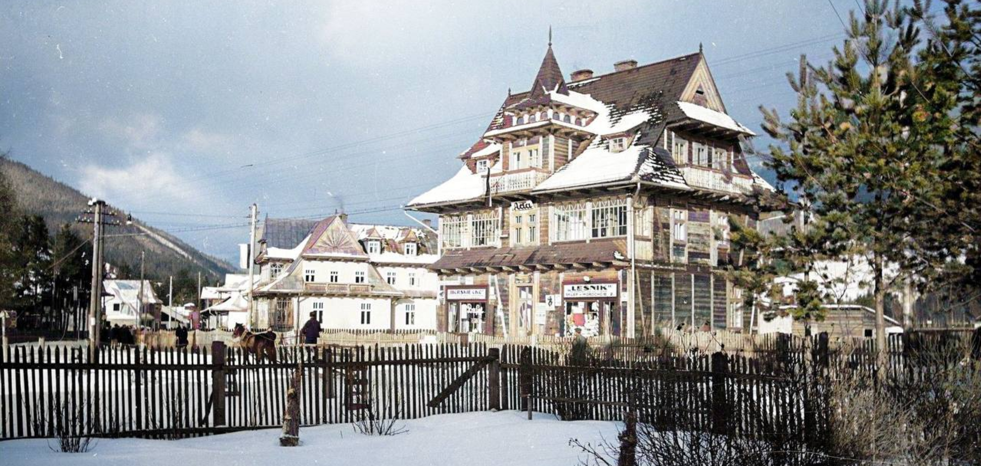 У мережі показали Ворохту у 30-х роках: кольорові фото