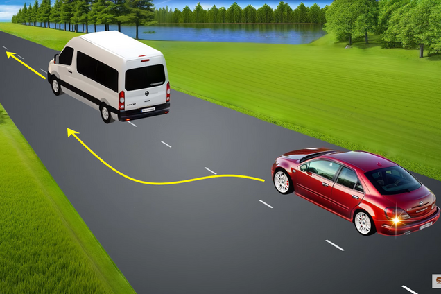 Як дозволено привернути увагу іншого водія? Завдання з ПДР