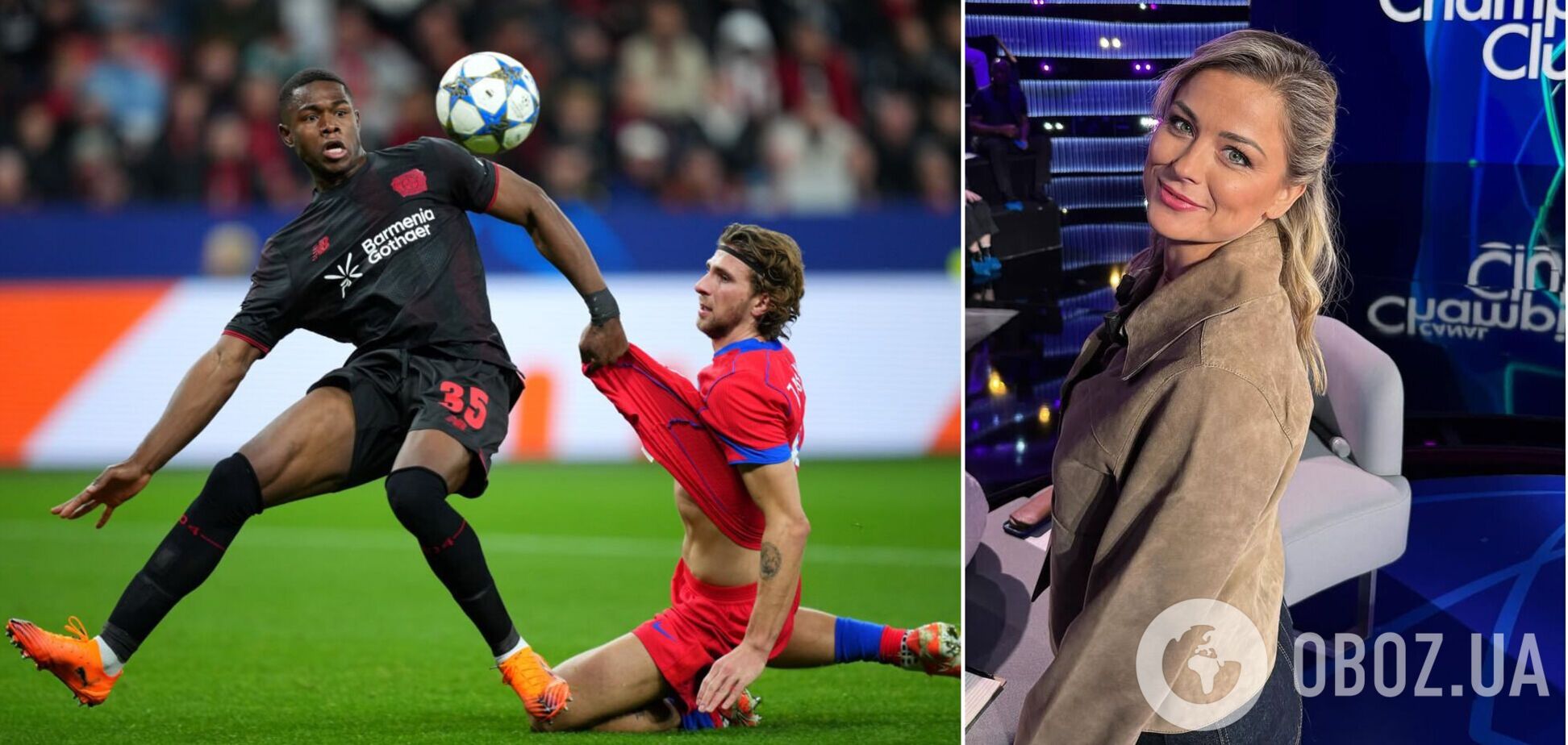 'Что раздражает в Забарном': игру и удаление украинца в Лиге чемпионов раскритиковала известная французская футболистка, которая работает экспертом на ТВ