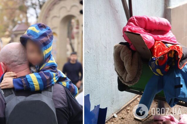 Обломки везде и крики: в сети показали первые минуты после удара РФ по детсаду в Харькове. Видео