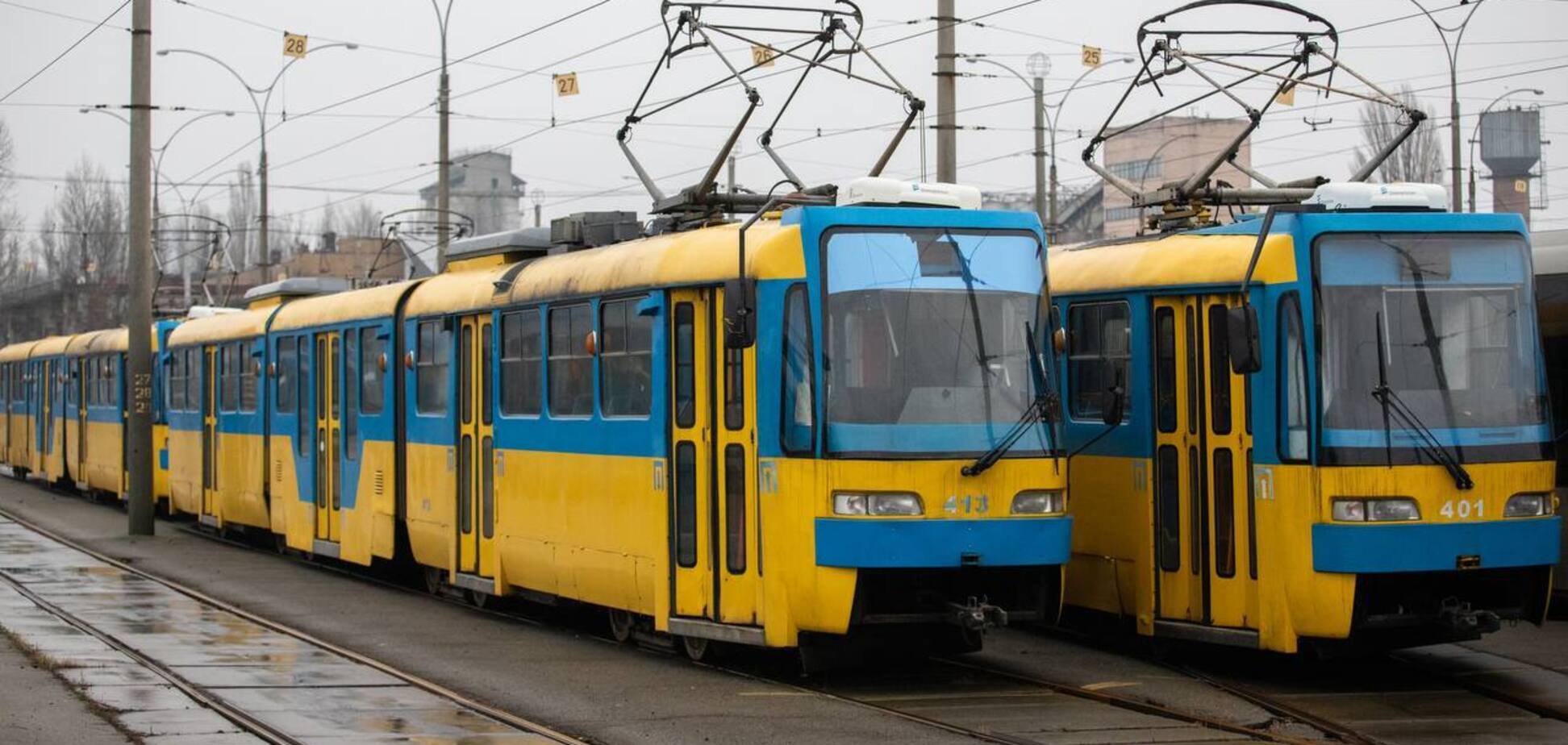 У Києві внаслідок атаки РФ рух частини громадського транспорту відбувається з перебоями. Подробиці