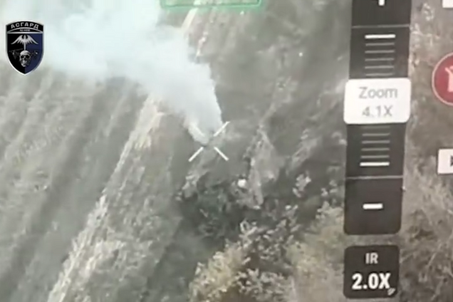 Превратили в металлолом: украинские воины показали уничтожение российского 'сарая' возле Орехово. Видео