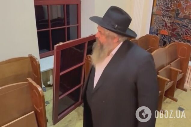 У Києві внаслідок ворожої атаки було пошкоджено синагогу на Подолі. Відео