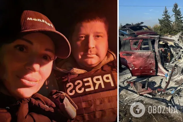 'Тяжелая потеря': в Краматорске в результате удара вражеского дрона погибли журналистка телеканала Freedom и оператор. Фото