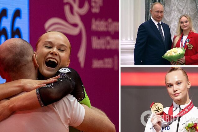 Гимнастку, победившую на выборах в 'Единую Россию', посчитали нейтральной и допустили на чемпионат мира, который она выиграла