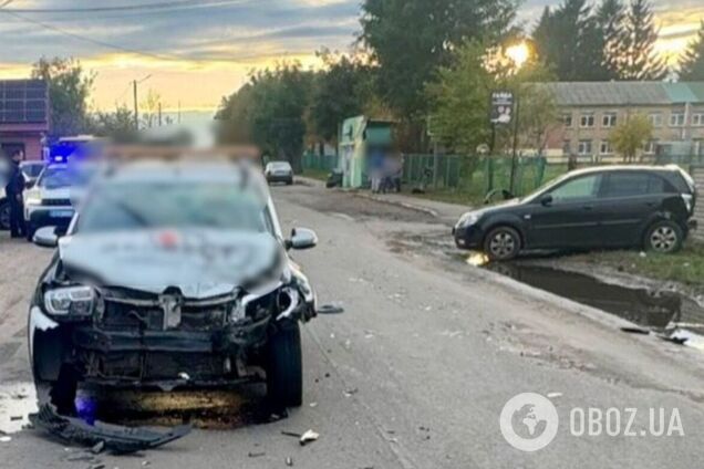 Под Киевом пьяный водитель совершил ДТП и скрылся: среди пострадавших – 7-летний ребенок. Подробности и фото
