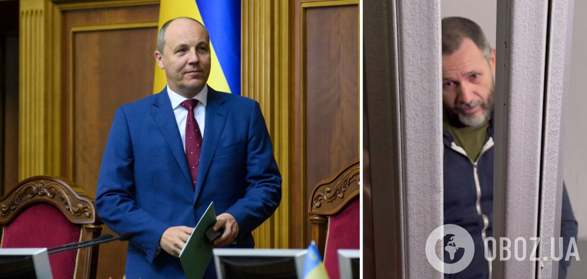 Підозрюваному в убивстві Парубія продовжили запобіжний захід: на запитання журналістів він не відповів. Фото і відео