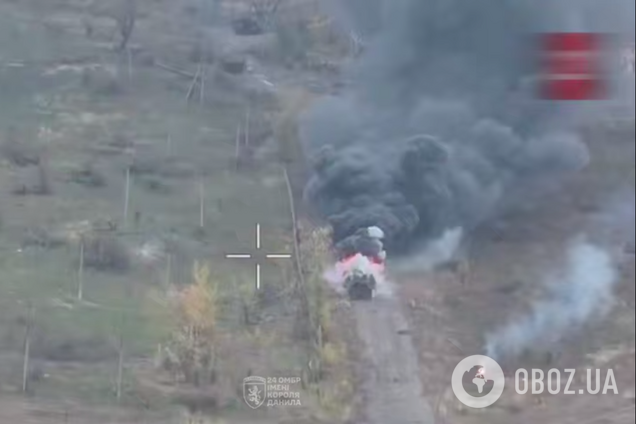 Уничтожено 12 единиц бронетехники: пограничники отбили массированный вражеский штурм в Донецкой области. Видео