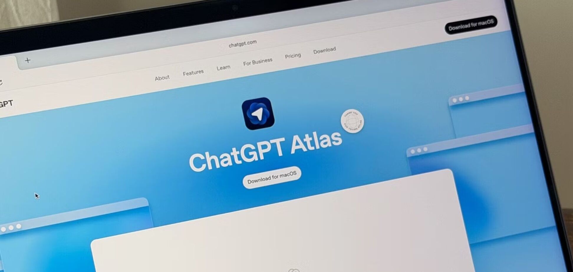 Новый браузер со встроенным ИИ: компания OpenAI представила ChatGPT Atlas. Видео