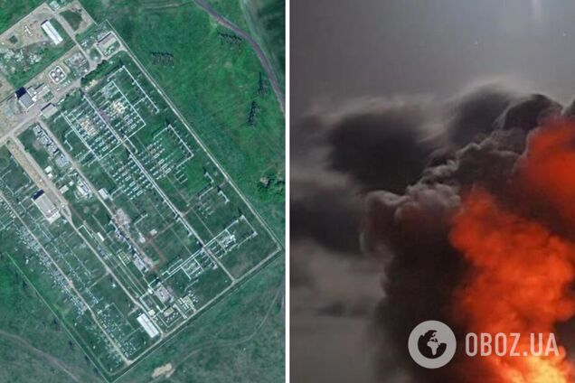 Дрони атакували підстанцію ЛЕП у Волгоградській області: сталась пожежа. Відео