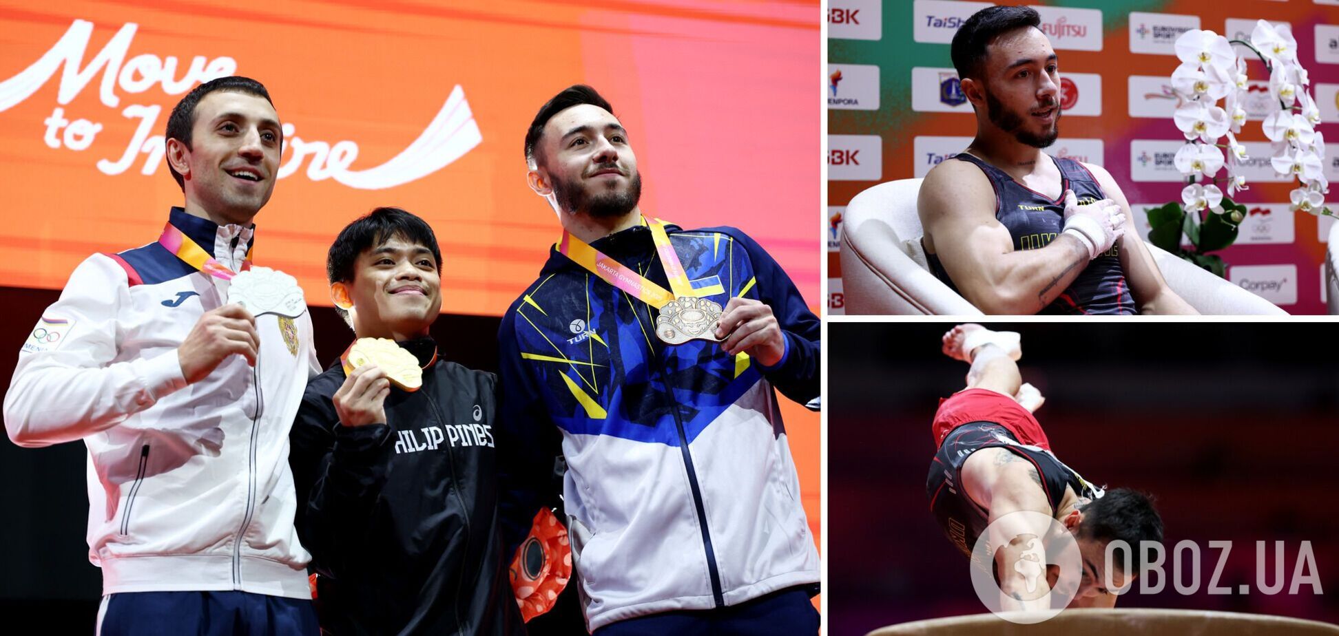 Україна завершила ЧС зі спортивної гімнастики в Індонезії: на якому місці та скільки медалей. Відео