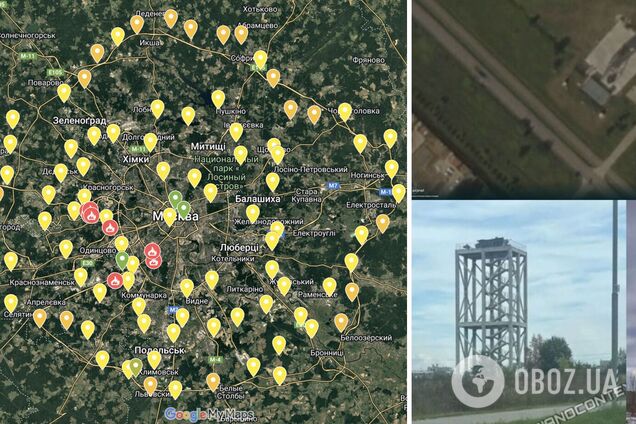 'Пять уровней защиты': в сети обнародовали карту известных позиций ПВО вокруг Москвы