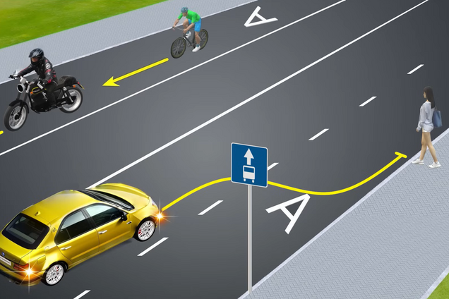 Хто порушує правила? Тест на знання ПДР