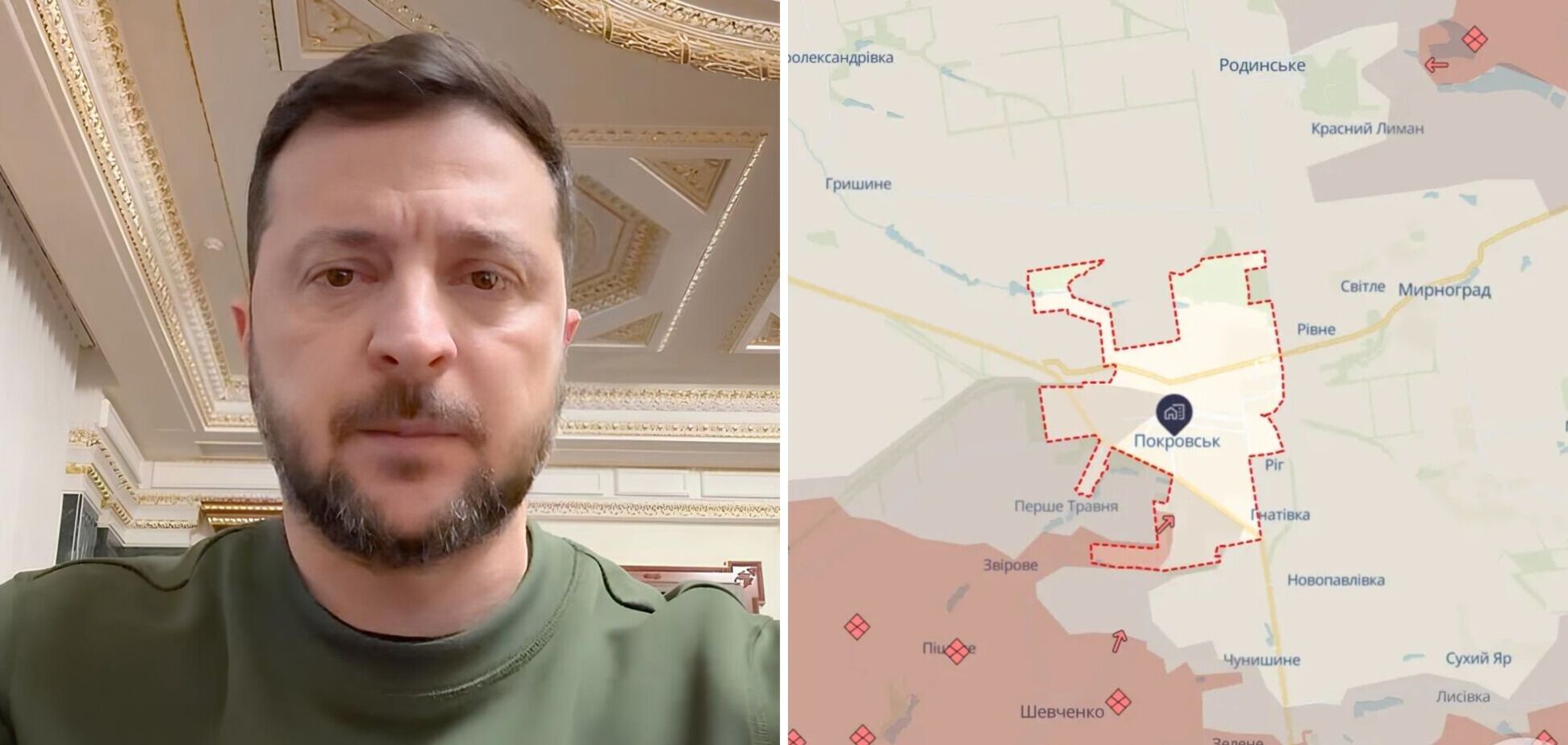 'Главная цель россиян – Покровск': Зеленский подтвердил бои в городе