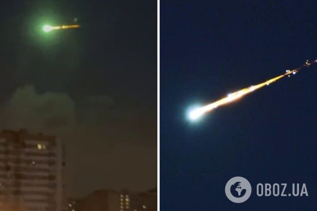 Светился зеленым: в небе над Москвой заметили загадочный объект. Видео