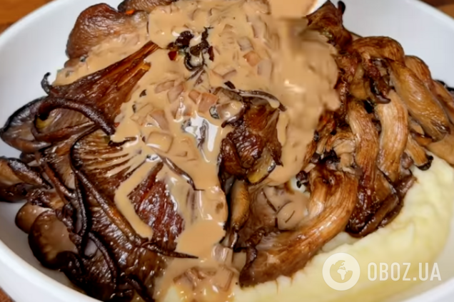 Запеченные грибы