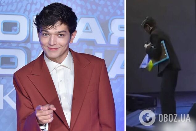 Співак-українофоб потрапив у скандал через синьо-жовтий пакет і нажив собі ворогів у Казахстані