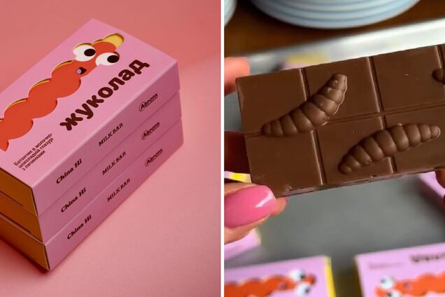 Жуколад: в Україні почали продавати шоколад зі справжніми личинками жуків. Фото і відео