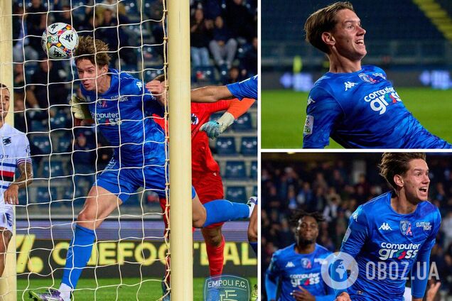 Футболіст збірної України забив гол через 4 хвилини після виходу на поле в чемпіонаті Італії