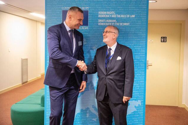 У центрі уваги – захист місцевого самоврядування: Кличко зустрівся з президентом Конгресу місцевих і регіональних влад РЄ