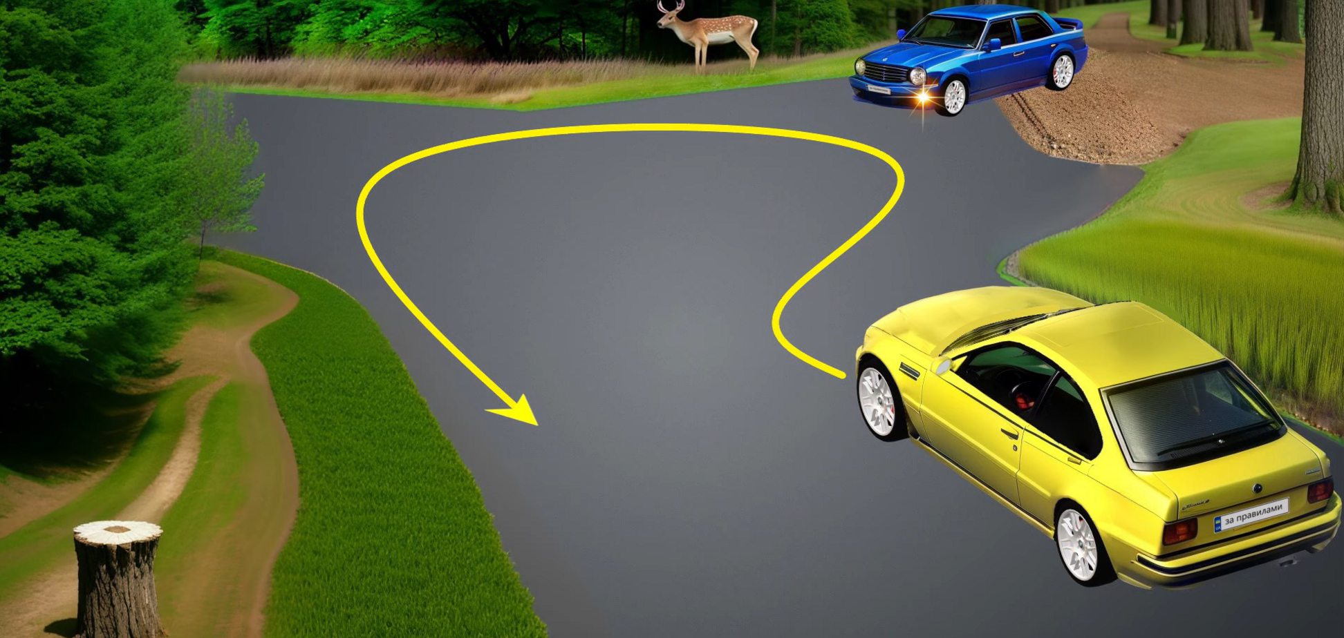 Який сигнал повороту треба ввімкнути? Непростий тест із ПДР