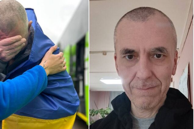 Захватили еще в марте 2022-го: из российского плена вернулся гражданский житель Бучи Сергей Ахметов. Фото