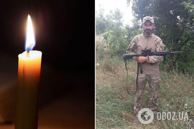 Преданный сын Украины: на фронте погиб военный с Киевщины Владимир Щербань. Фото