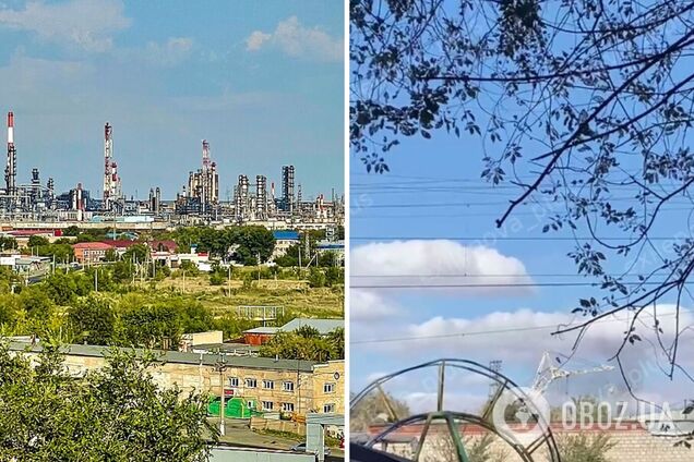 В России атакован Орский нефтеперерабатывающий завод в 1400 км от границы Украины: идет эвакуация работников. Видео