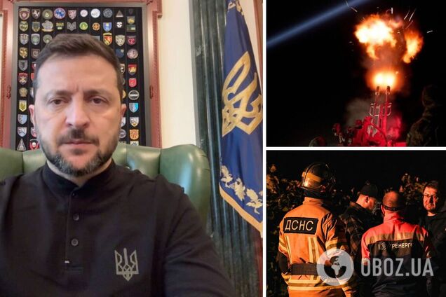 Россия запустила 35 ракет по газовой инфраструктуре Украины: Зеленский рассказал, сколько удалось сбить. Видео