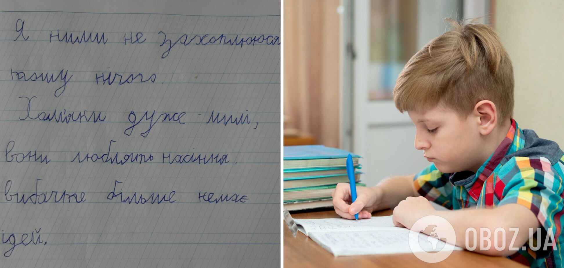 'Твір' про хом'яків на три речення розсмішив мережу: як викрутився український школяр
