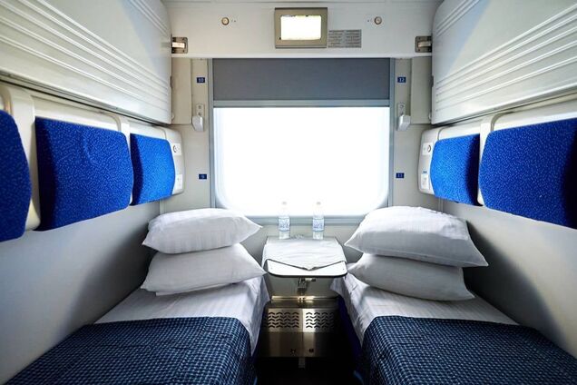 Иллюстрация - вагон 'Укрзалізниці'