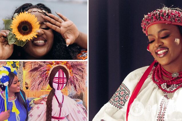 27-летняя нигерийка в вышиванке стала звездой сети: о любви к Украине, тату тризуба и женщине, которая желает ей смерти