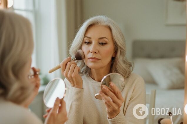 Як підкреслити риси обличчя: хитрощі макіяжу для зрілої шкіри