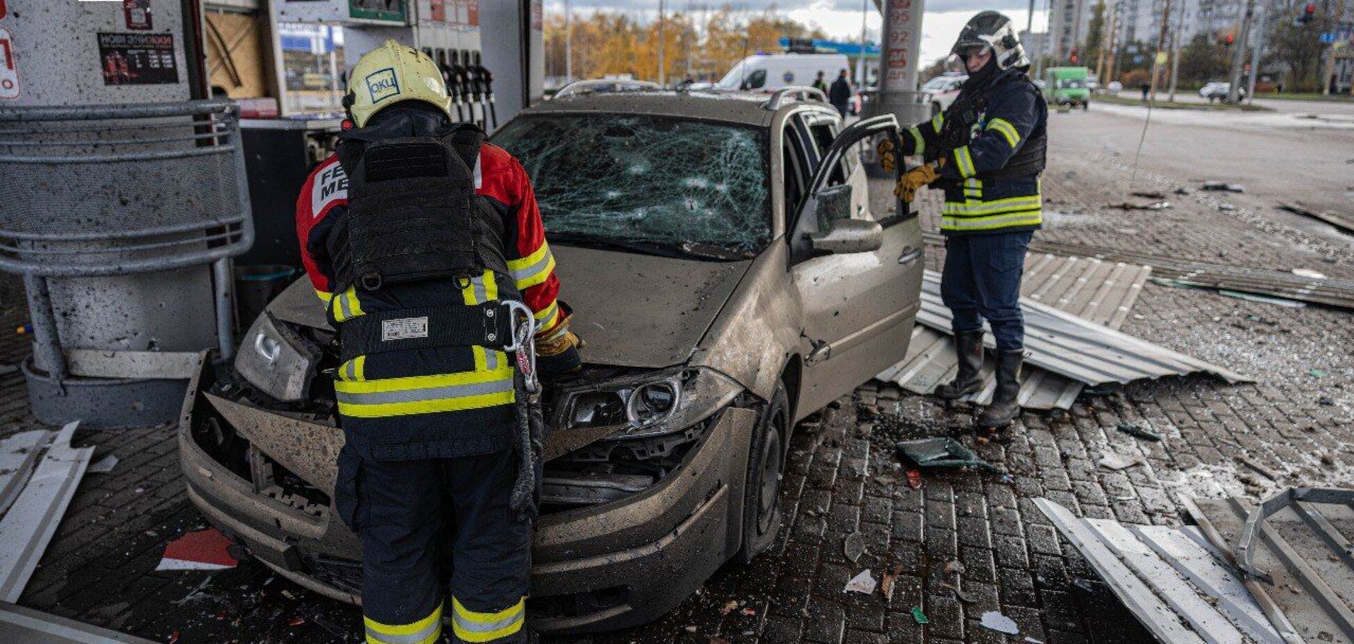 Оккупанты атаковали гражданскую инфраструктуру в Сумах, есть пострадавшие: момент удара попал на видео